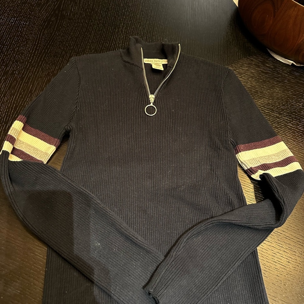 Urban outfitters zip sweater